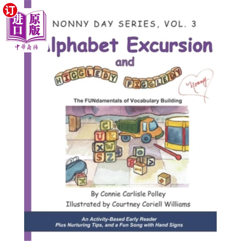 海外直订Alphabet Excursion and Higgledy-Piggledy: The FUNdamentals of Vocabulary Buildin 字母表漂移和乱七八糟的Pigg