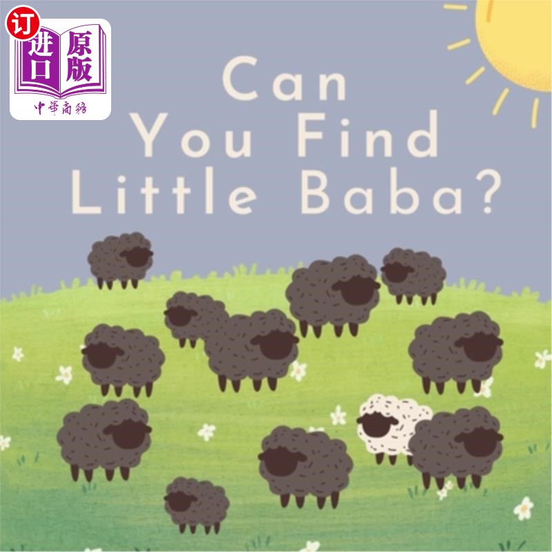 海外直订Can You Find Little Baba?: A Seek & Find Children's Book for Little Kids 0+ 你能找到小爸爸吗?:一本适合小孩