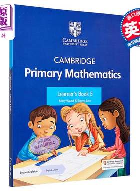 NEW Cambridge Primary Mathematics Learner's Book 5 with Digital Access (1 Year) 剑桥小学数学学生书五年级【中商原版?