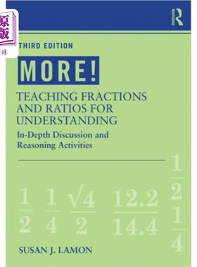 海外直订MORE! Teaching Fractions and Ratios for Understa... 更多!分数和比率的理解教学