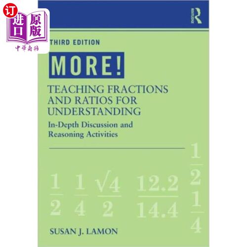 海外直订MORE! Teaching Fractions and Ratios for Understa... 更多!分数和比率的理解教学
