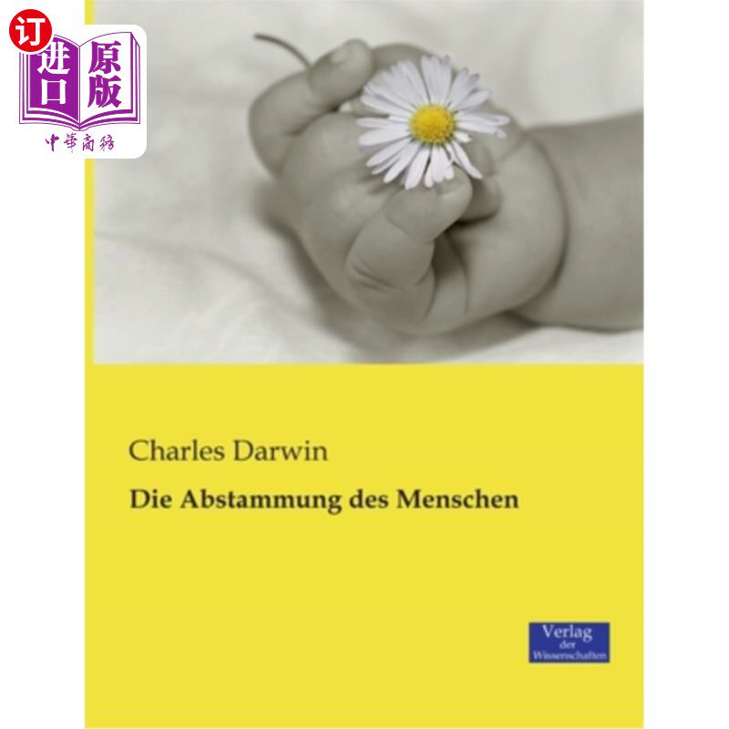 海外直订德语 Die Abstammung des Menschen 人类的血缘
