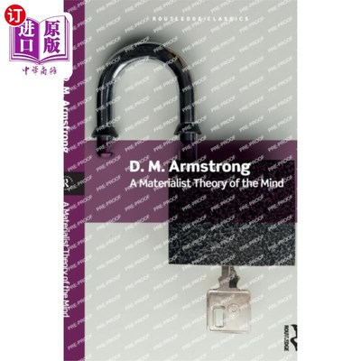 海外直订Materialist Theory of the Mind 《唯物主义精神理论