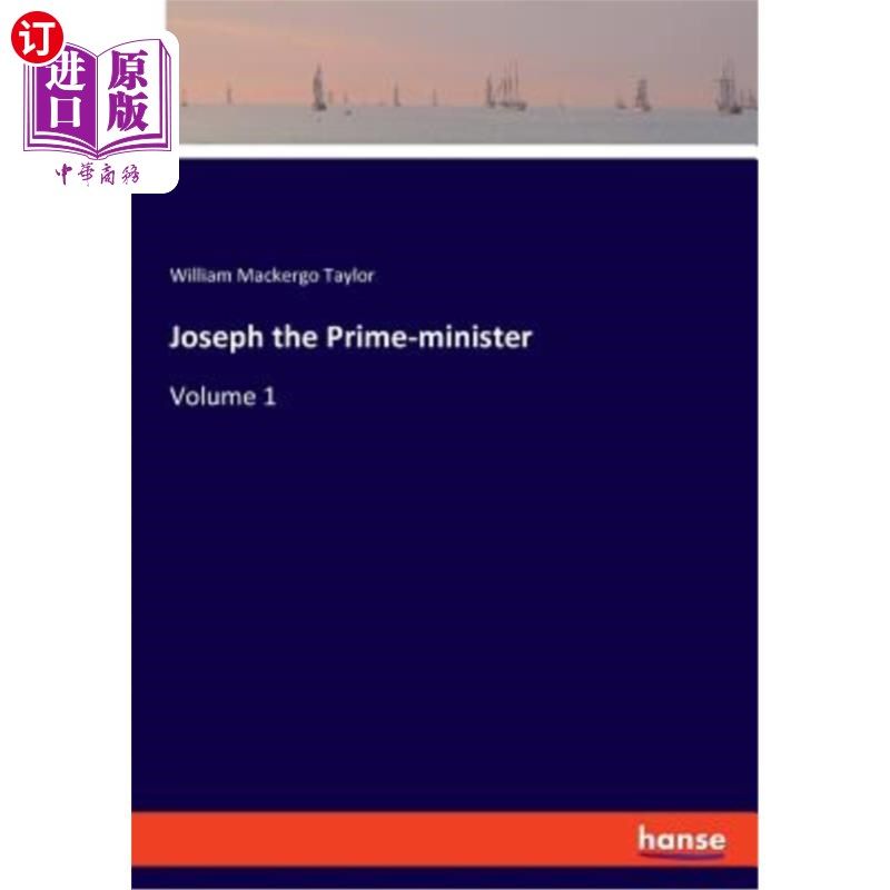 海外直订joseph the prime-minister: volume 1 首相约瑟夫:第一卷