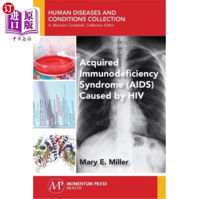 海外直订Acquired Immunodeficiency Syndrome (AIDS) Caused by HIV 艾滋病引起的获得性免疫缺陷综合征