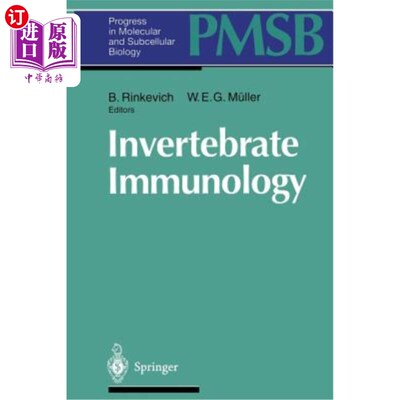 海外直订医药图书Invertebrate Immunology 无脊椎动物免疫学