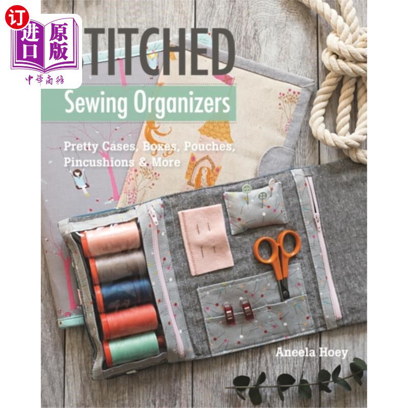 海外直订Stitched Sewing Organizers 缝纫机