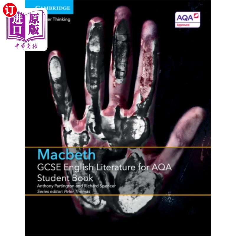 海外直订GCSE English Literature for AQA Macbeth Student ... GCSE英语文学AQA麦克白学生书