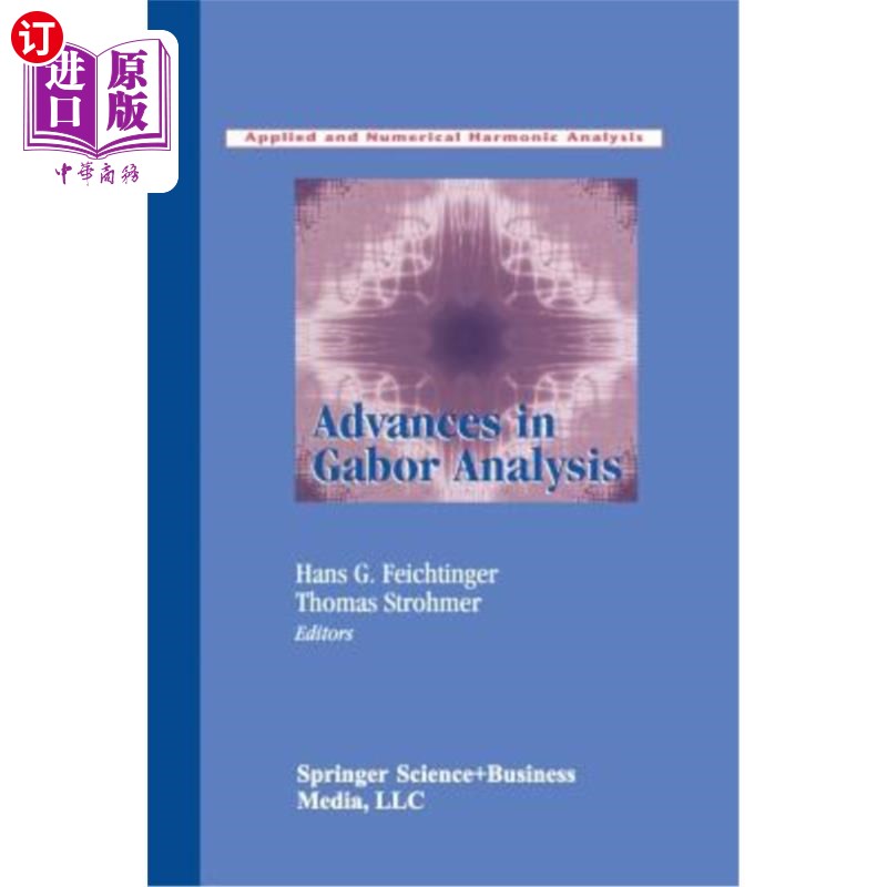 海外直订Advances in Gabor Analysis Gabor分析的进展