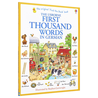 看图识1000德语单词英德