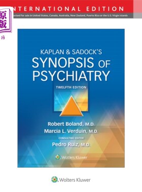 海外直订医药图书Kaplan & Sadock's Synopsis of Psychiatry Kaplan & Sadock的《精神病学概要》
