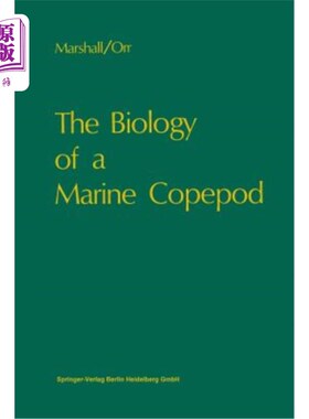 海外直订The Biology of a Marine Copepod: Calanus Finmarchicus (Gunnerus) 海洋桡足类的生物学：短鳍魟（Gunnerus Finma