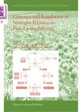 海外直订Genetics and Regulation of Nitrogen Fixation in Free-Living Bacteria 自由活菌固氮的遗传与调控