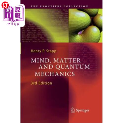海外直订Mind, Matter and Quantum Mechanics 思维、物质和量子力学