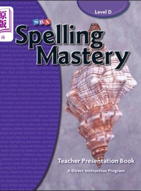 海外直订Spelling Mastery Level D, Teacher Materials 拼写掌握D级，教材