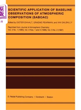 海外直订Scientific Application of Baseline Observations of Atmospheric Composition (Sabo 大气成分基线观测的科学应用