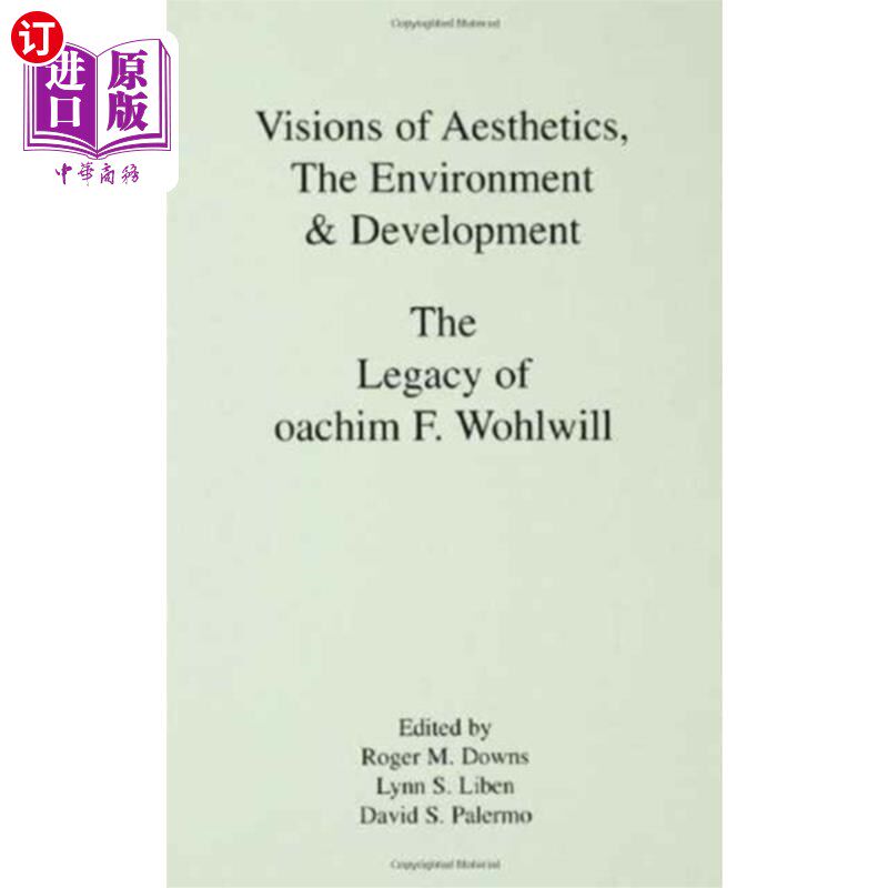 海外直订Visions of Aesthetics, the Environment & Develop... 美学、环境与发展的视野