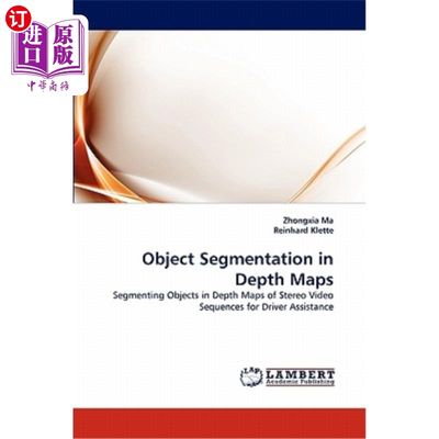 海外直订Object Segmentation in Depth Maps 深度图中的对象分割