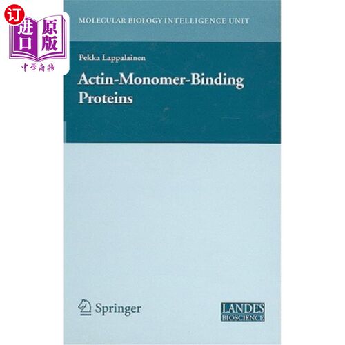 海外直订Actin-Monomer-Binding Proteins 肌动蛋白单体结合蛋白