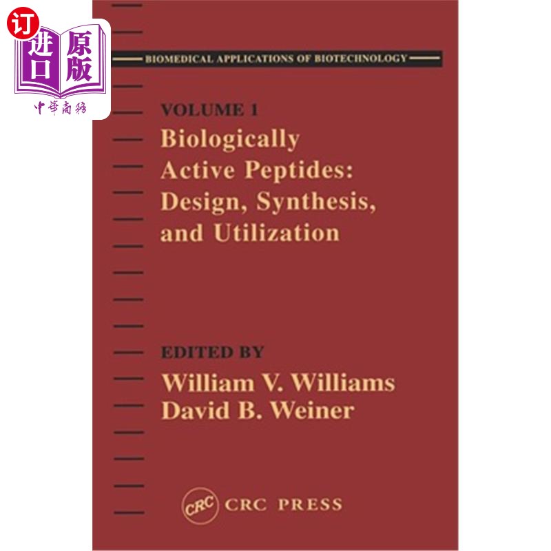 海外直订Biologically Active Peptides: Design, Synthesis and Utilization 生物活性肽的设计、合成与应用