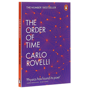 预售 【中商原版】时间的秩序（意大利物理学家卡洛·罗韦利）英文原版 The Order of Time 科学 Carlo Rovelli
