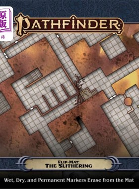 海外直订Pathfinder Flip-Mat: The Slithering (P2) 探路者翻转垫：滑动（P2）