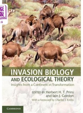 海外直订Invasion Biology and Ecological Theory: Insights from a Continent in Transformat 入侵生物学和生态学理论：来