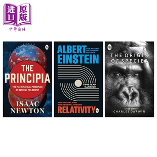 伟大的科学思想 达尔文 爱因斯坦 牛顿 3本套装 平装 Greatest Scientific Minds 英文原版 Various 经典科学著作 【中商原版