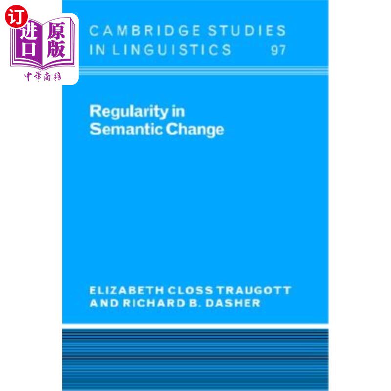 海外直订Regularity in Semantic Change 语义变化的规律性