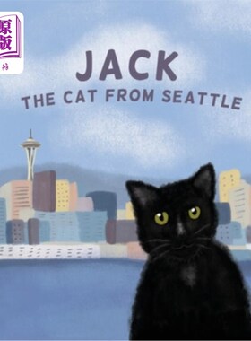海外直订Jack the Cat from Seattle 来自西雅图的猫杰克