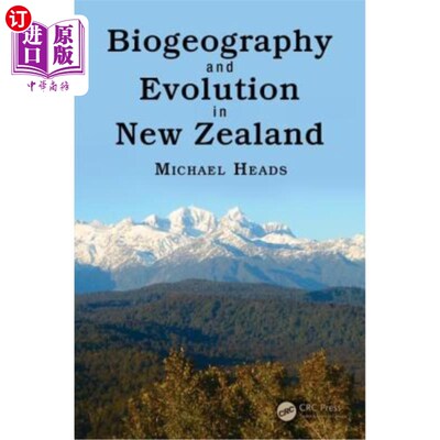 海外直订Biogeography and Evolution in New Zealand 新西兰的生物地理学与进化