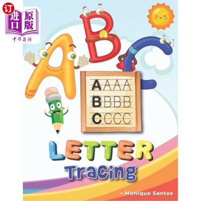 海外直订ABC Letter Tracing ABC信件追踪