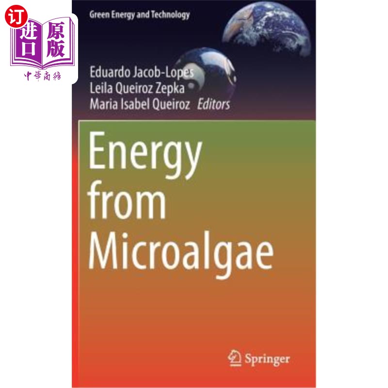 海外直订Energy from Microalgae 微藻产生的能量