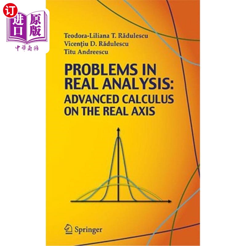 海外直订Problems in Real Analysis: Advanced Calculus on the Real Axis 实分析中的问题：实轴上的高等微积分