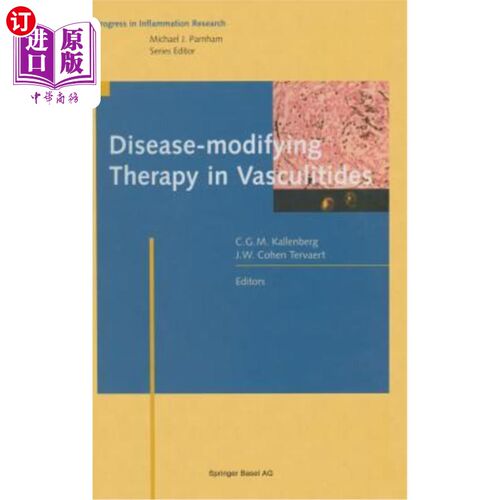海外直订医药图书Disease-Modifying Therapy in Vasculitides 血管炎的疾病治疗