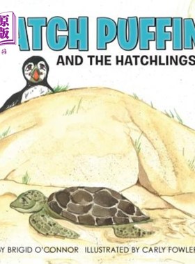 海外直订Patch Puffin and the Hatchlings 补丁海鹦和幼崽