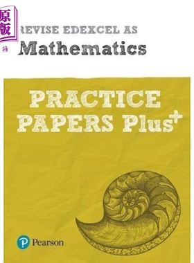 Pearson Revise 培生爱德思AS level数学练习试卷 Edexcel Maths Practice Papers Plus for 2025 2026 exams【中商原版】