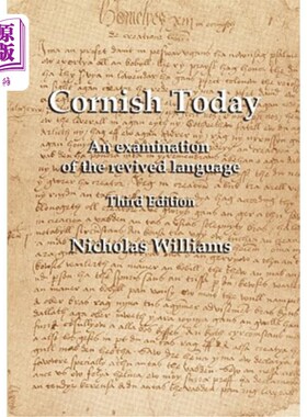 海外直订Cornish Today: An examination of the revived language 今日康沃尔语:对复兴语言的考察