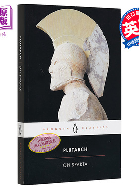 普鲁塔克 在斯巴达英文原版 PBC On Sparta Plutarch 欧洲史【中商原版】
