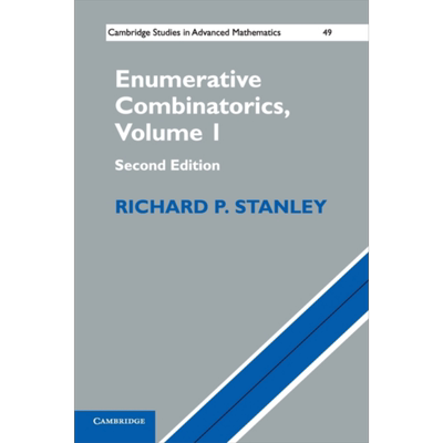 计算组合 卷一 第二版 Enumerative Combinatorics Volume 1 英文原版 Richard P Stanley 数学 麻省理工【中商原版】