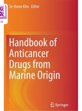 海外直订Handbook of Anticancer Drugs from Marine Origin 海洋抗癌药物手册