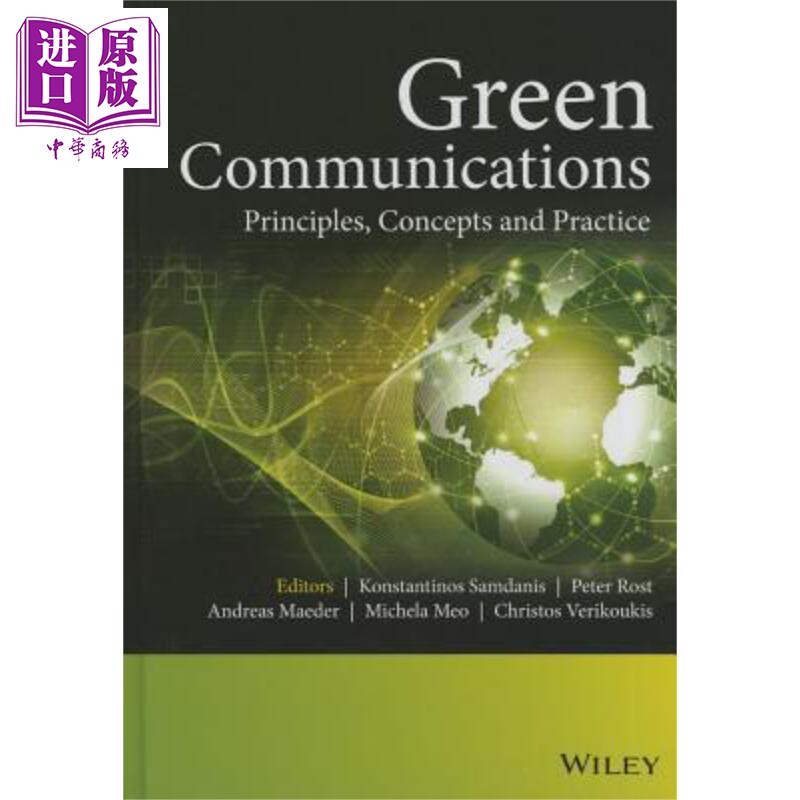 现货 节能通讯 原理 概念和实践 Green Communications Konstantinos Samdanis 英文原版 【中商原版】Wiley