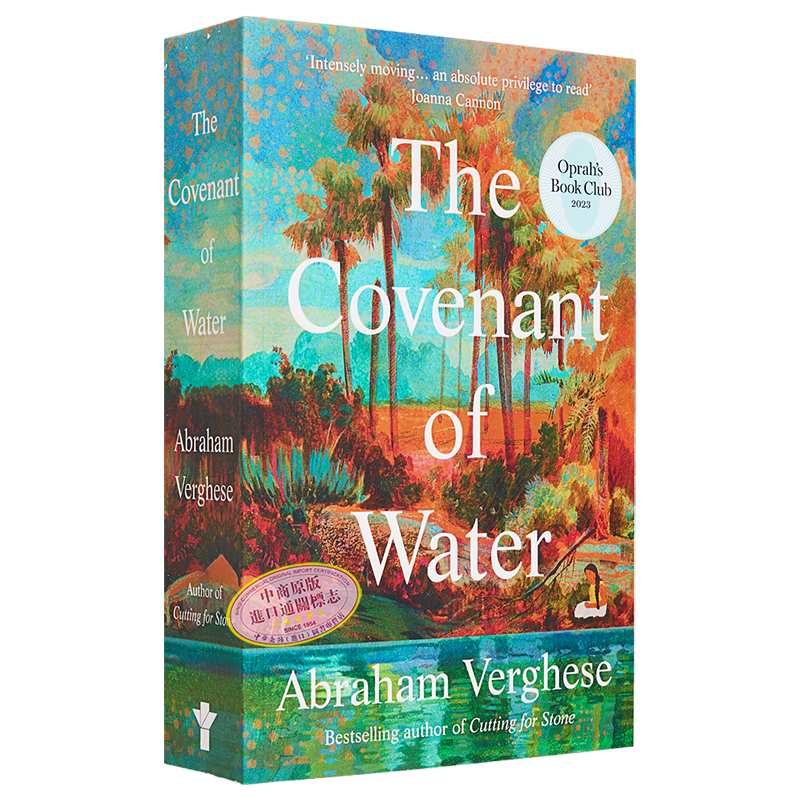 预售 水之盟约 The Covenant of Water 英文原版 ABRAHAM VERGHESE【中商原版】