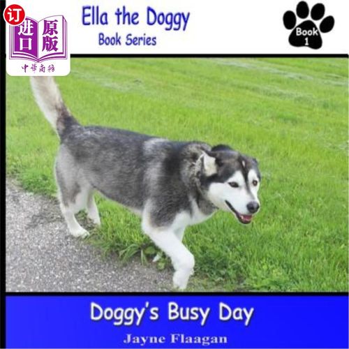 海外直订Doggy's Busy Day 狗狗忙碌的一天
