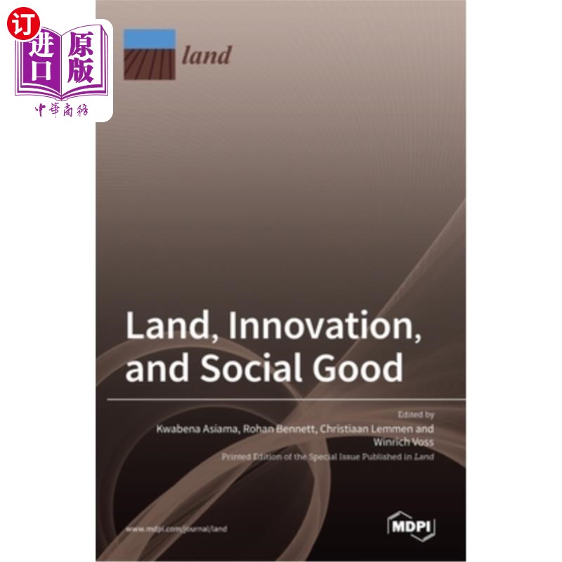 海外直订Land, Innovation, and Social Good 土地、创新和社会公益