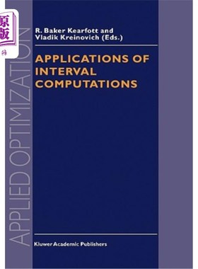 海外直订Applications of Interval Computations 区间计算的应用