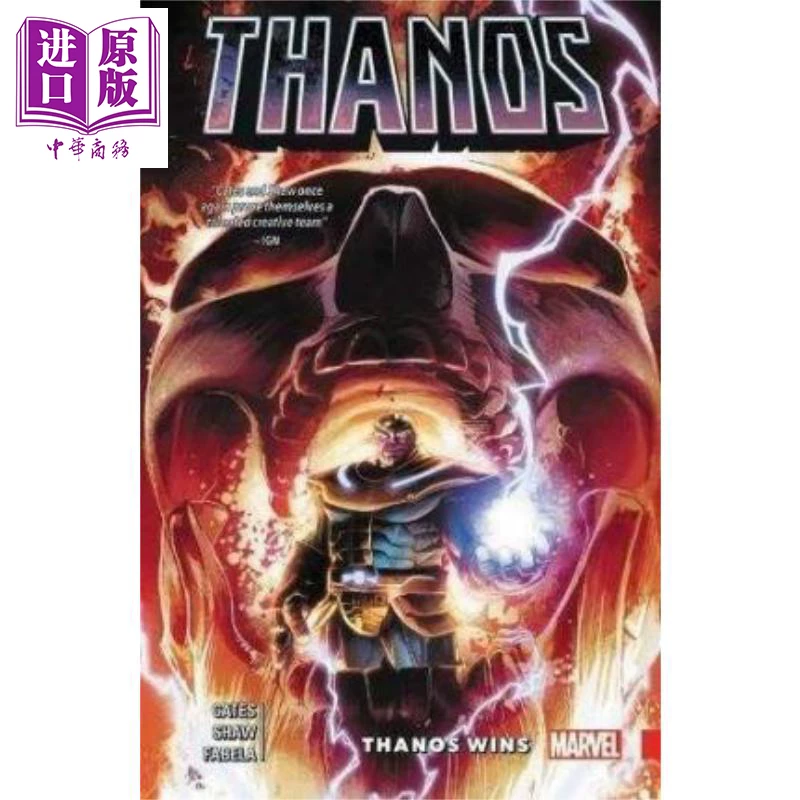 Thanos Wins By Donny Cates Оригинальный английский Thanos Victory Donny Cates【Оригинальный китайский бизнес】