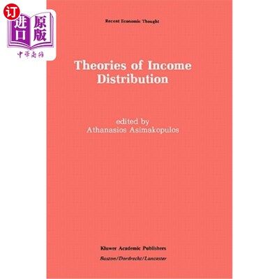 海外直订Theories of Income Distribution 收入分配理论