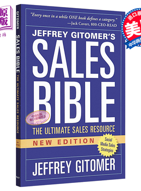 【中商原版】英文原版 The Sales Bible, New Edition 销售宝典:销售资源