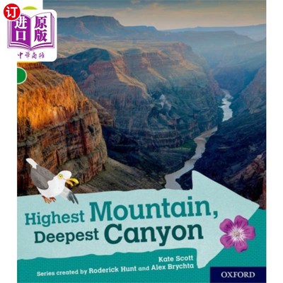 海外直订Oxford Reading Tree Explore with Biff, Chip and ... 牛津阅读树探索与Biff, Chip和Kipper:牛津5级:最高的山，最
